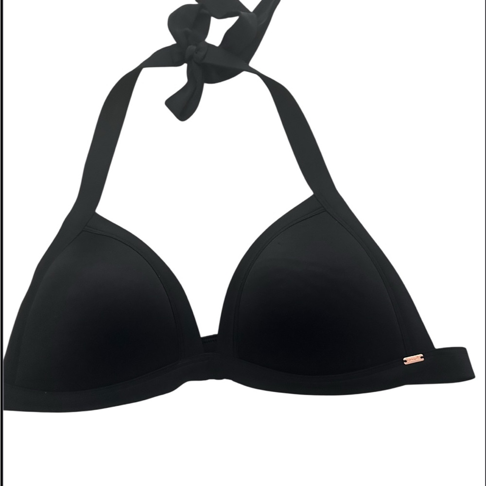 PINK Victoria's Secret Black Top Piece Swimsuit